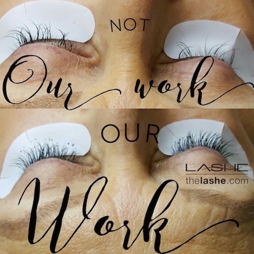 Before and After Eyelash Extensions 3